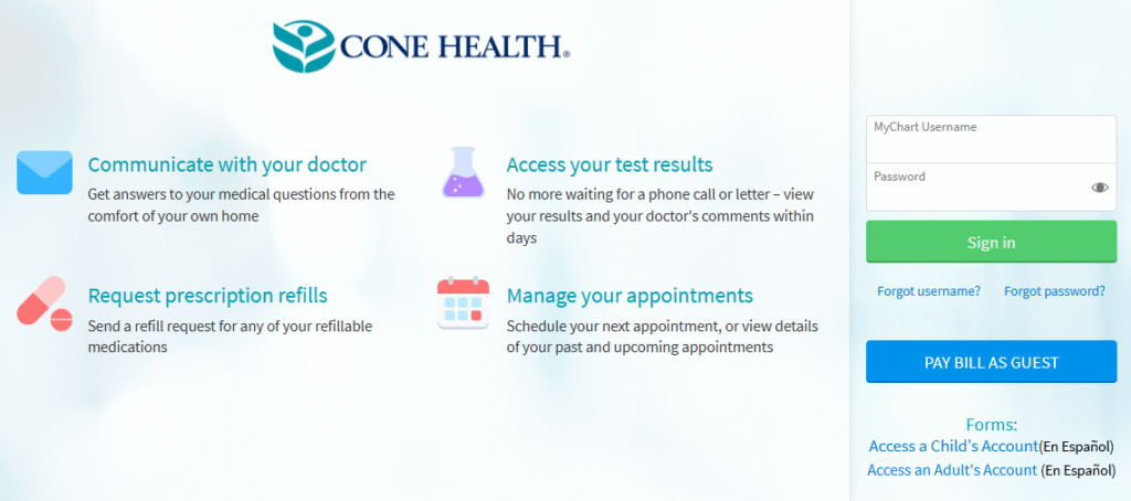 Cone Health MyChart - Login to Cone Health Patient Portal