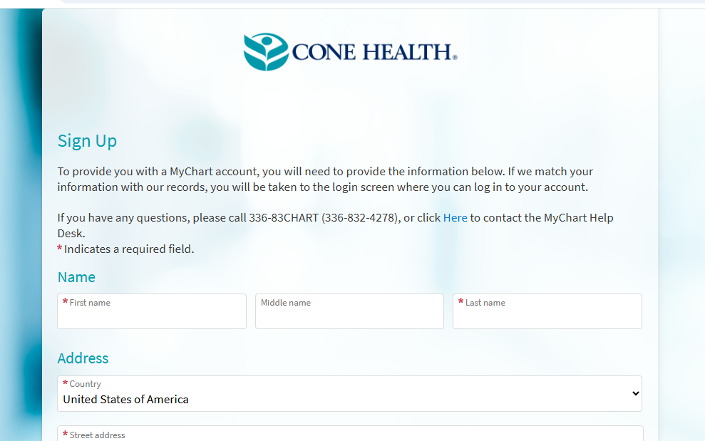 How to Sign Up for Cone Health MyChart